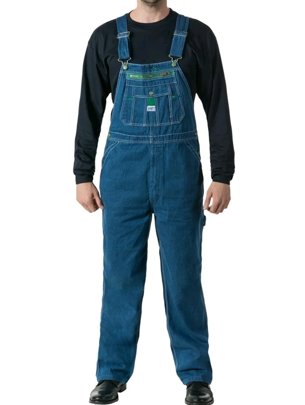 Liberty Stone Washed Denim Bib